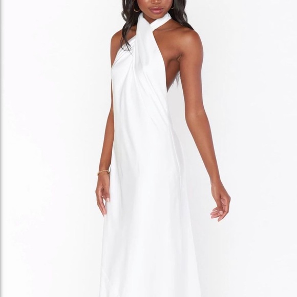 show me your mumu JASMINE HALTER MAXI DRESS - Picture 1 of 1